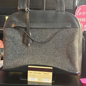 Prada Black and Gray Shoulder Bag with original COA card